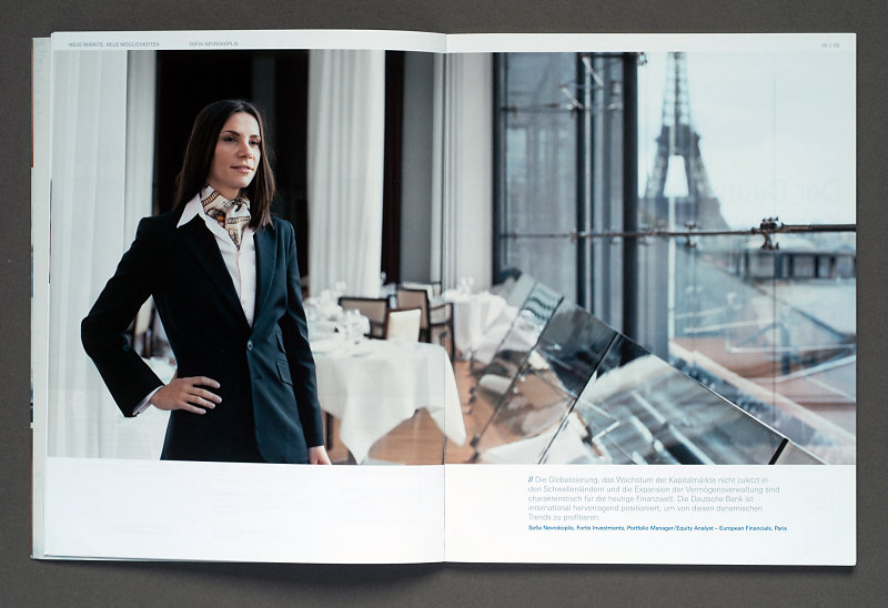 Deutsche Bank Annual Report 2006 (Sofia Nevrokoplis, Paris) Albrecht