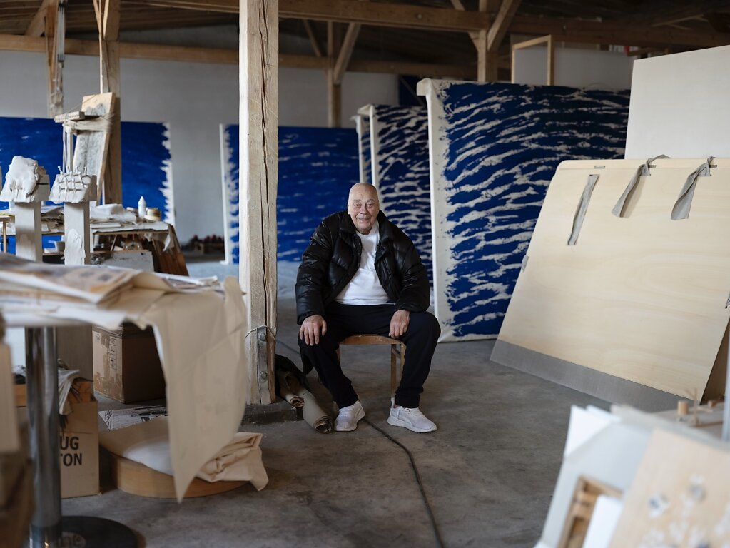 Guenther Uecker, Düsseldorf 2025 for ZEIT Kunst
